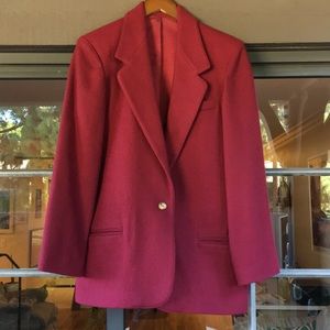 Vintage Lands’ End Wool Coat